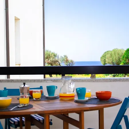Blu Casa Mediterranea Vista Mare, 10 Min A Piedi Dal Centro, Apartmán Alghero