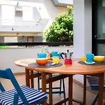 公寓 Blu Casa Mediterranea Vista Mare, 10 Min A Piedi Dal Centro, 阿尔盖罗
